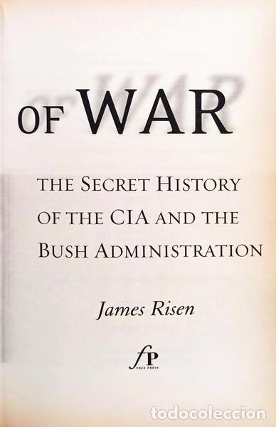 Libros: RISEN. (James) - STATE OF WAR. - Foto 2
