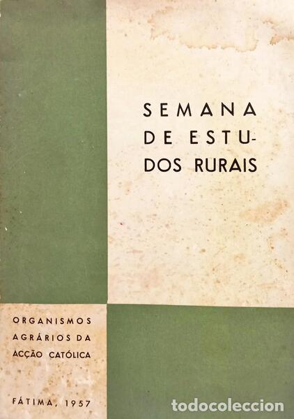 Libros: SEMANA DE ESTUDOS RURAIS. - Foto 1