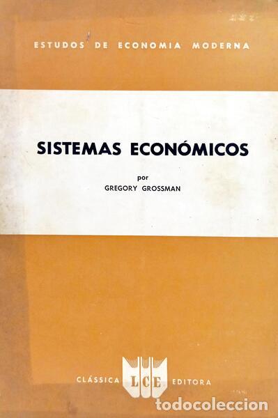 Livros em segunda m&atilde;o: GROSSMAN. (Gregory) - SISTEMAS ECON&Oacute;MICOS.