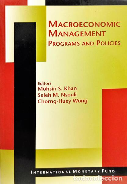 Livros em segunda m&atilde;o: KHAN. (Mohsin S.) Saleh M. Nsouli e Chorng-Huey Wong. - MACROECONOMIC MANAGEMENT: PROGRAMS AND POLIC