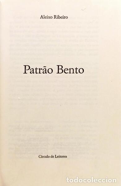 Libros: ALEIXO RIBEIRO. (Joaquim) - PATR&Atilde;O BENTO.