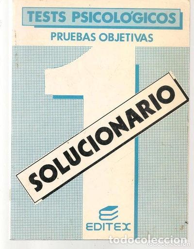 Libri di seconda mano: Tests Psicol&oacute;gicos. Pruebas Objetivas / Solucionario de las Pruebas Objetivas- 9788471311955