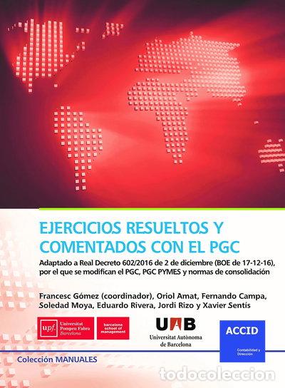 Livres: Ejercicios resueltos y comentados con el PGC- 9788416904204
