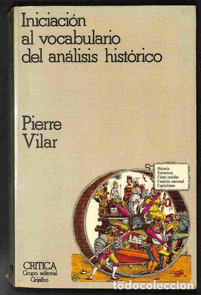 books: Iniciaci&oacute;n al vocabulario del an&aacute;lisis hist&oacute;rico- 9788474231168