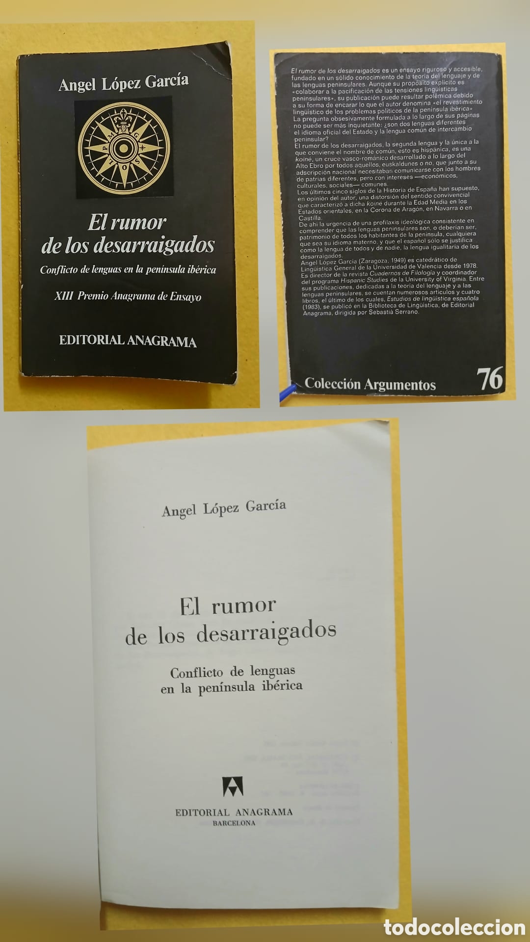 Libros: El rumor de los desarraigados