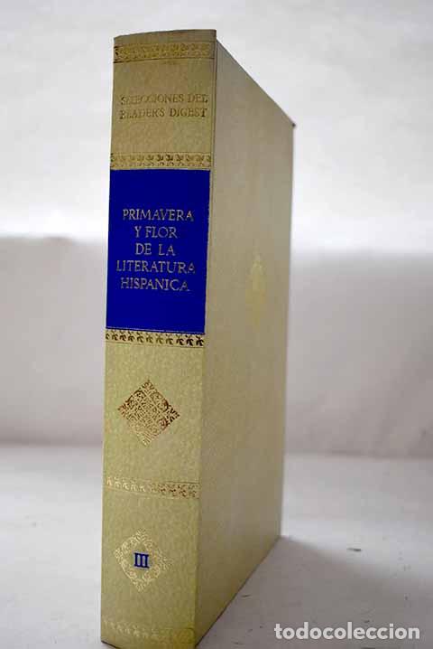 B&uuml;cher: Primavera y la flor de la literatura hispanica, Tomo III