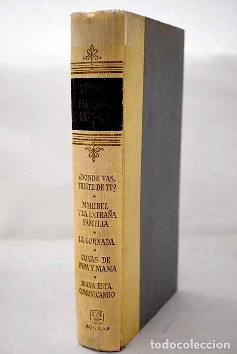 Libros: Teatro espa&ntilde;ol, 1959-1960