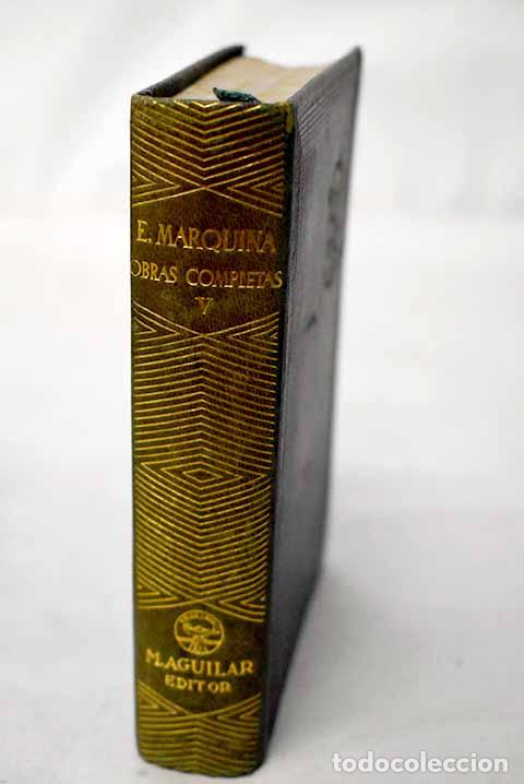 Libros: Obras completas, Tomo V.- Marquina, Eduardo