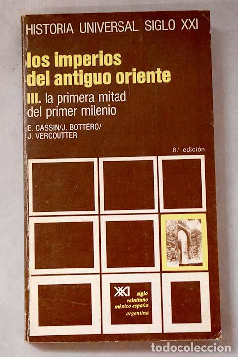 Livres: Los imperios del Antiguo Oriente, Tomo III
