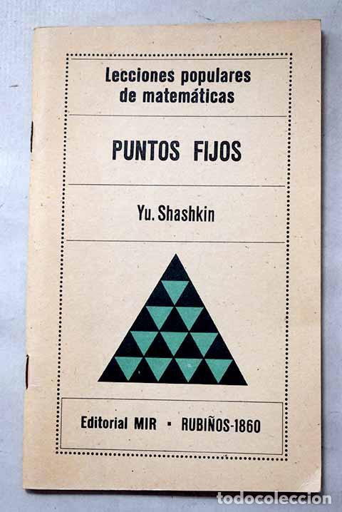 books: Puntos fijos: shashkin, Yu.- shashkin, Yu