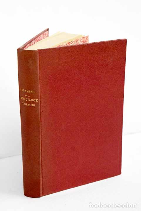 Livres: Vida de Don Quijote y Sancho, seg&uacute;n Miguel de Cervantes Saavedra.- Unamuno, Miguel de