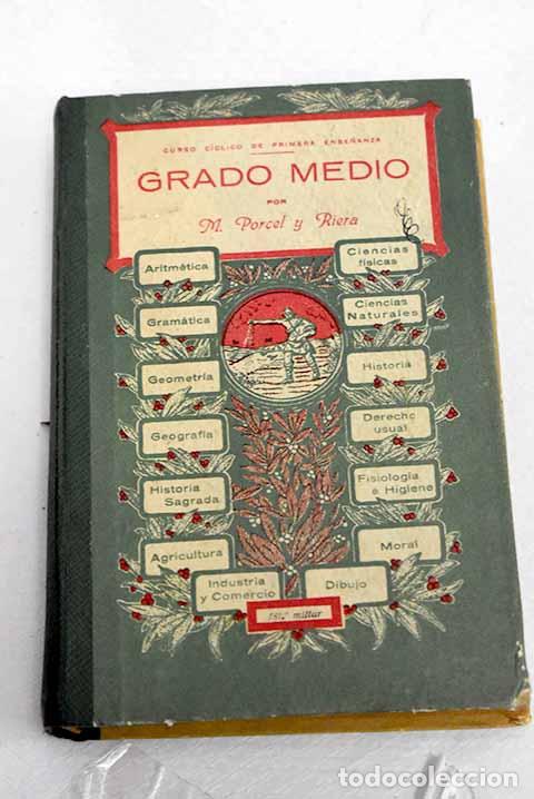 Libros: Grado medio: libro del alumno.- Porcel y Riera, Miguel
