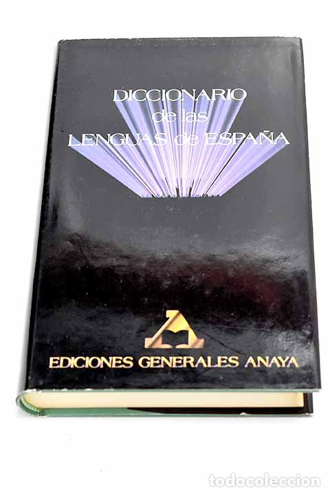 Libri di seconda mano: Diccionario de las lenguas de Espa&ntilde;a