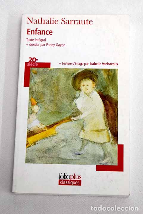 Libros: Enfance: Sarraute, Nathalie.- Sarraute, Nathalie