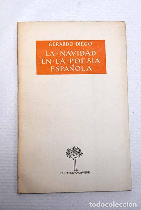 Livros em segunda m&atilde;o: La Navidad en la poes&iacute;a espa&ntilde;ola.- Diego, Gerardo