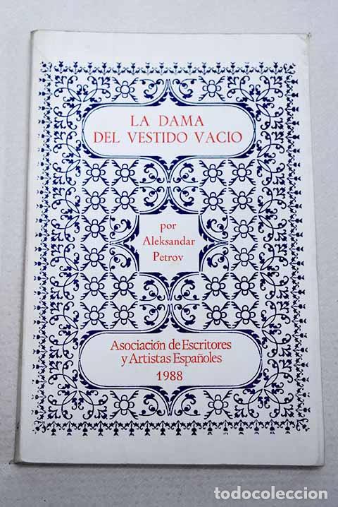Livros em segunda m&atilde;o: La dama del vestido vac&iacute;o.- Petrov, Aleksandar