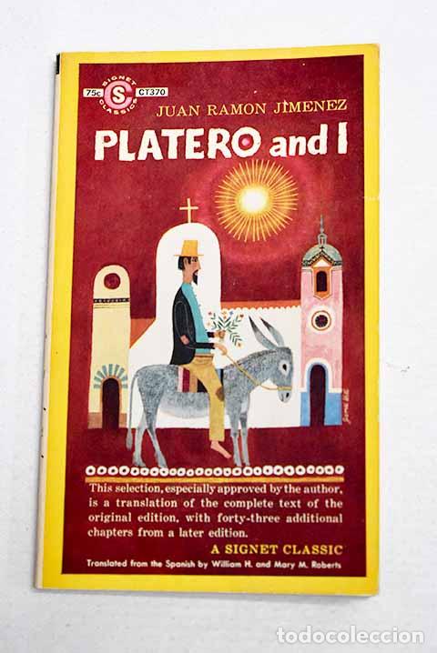 Libros: Platero and I: an andalusian elegy.- Jimenez, Juan Ramon