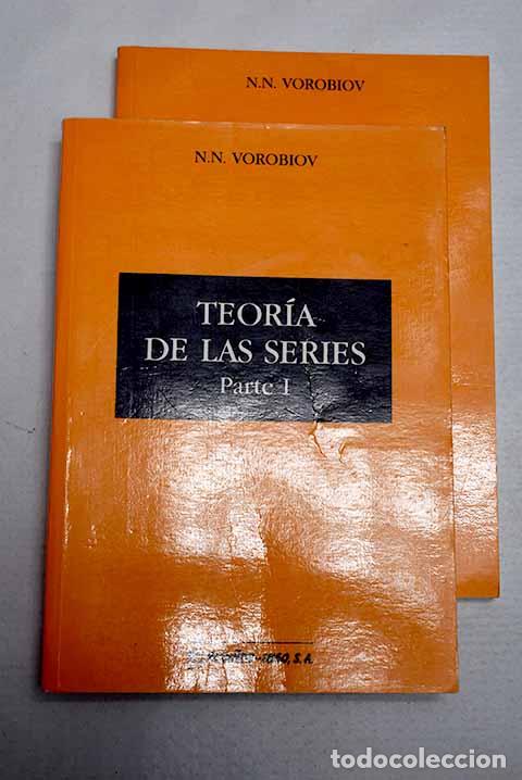 Livres: Teor&iacute;a de las series.- Vorobiov, N. N.