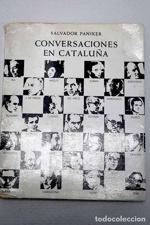 Livros em segunda m&atilde;o: Conversaciones en Catalu&ntilde;a.- P&aacute;niker, Salvador