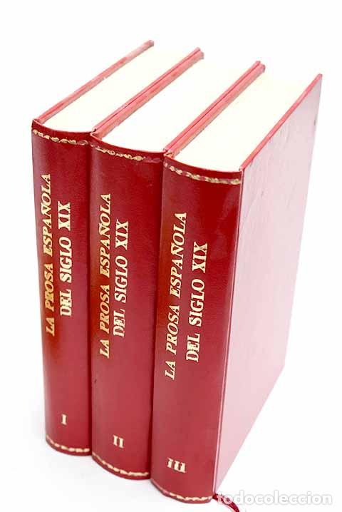 Livros em segunda m&atilde;o: La prosa espa&ntilde;ola del siglo XIX
