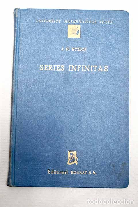 Livros em segunda m&atilde;o: Series infinitas: Hyslop, K. H..- Hyslop, K. H.