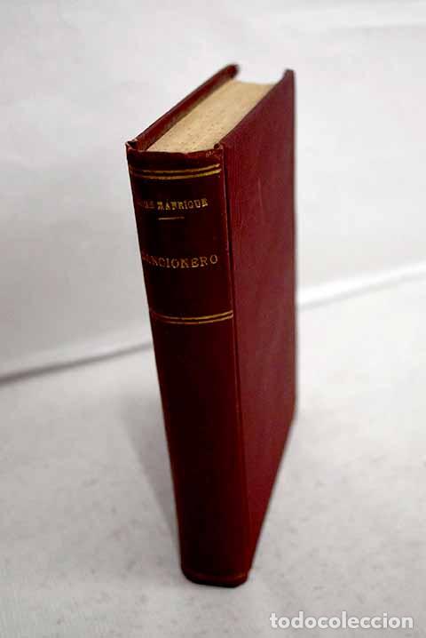 Libri di seconda mano: Cancionero: Manrique, Jorge.- Manrique, Jorge