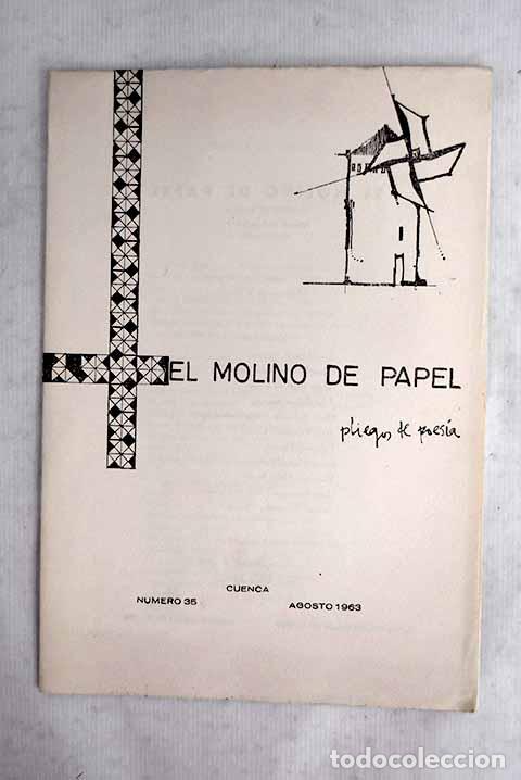 Livres: El molino de papel: pliegos de poes&iacute;a, n&uacute;mero 35