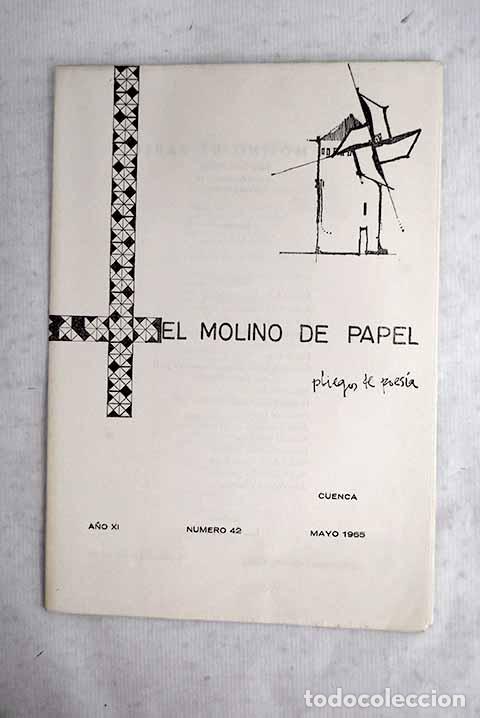 Livres: El molino de papel: pliegos de poes&iacute;a, n&uacute;mero 42