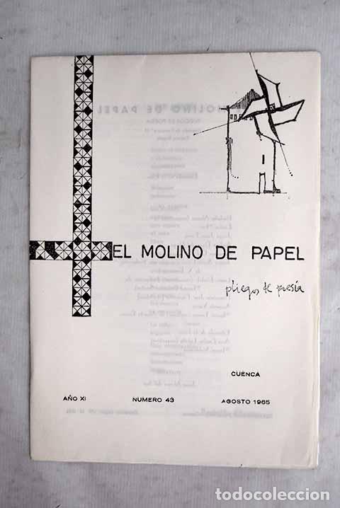Livres: El molino de papel: pliegos de poes&iacute;a, n&uacute;mero 43