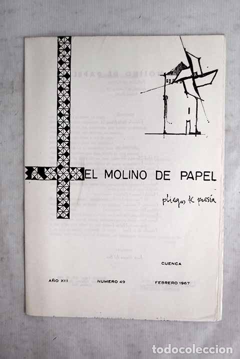 Livres: El molino de papel: pliegos de poes&iacute;a, n&uacute;mero 49