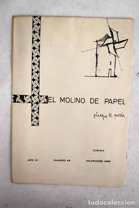 Livres: El molino de papel: pliegos de poes&iacute;a, n&uacute;mero 48
