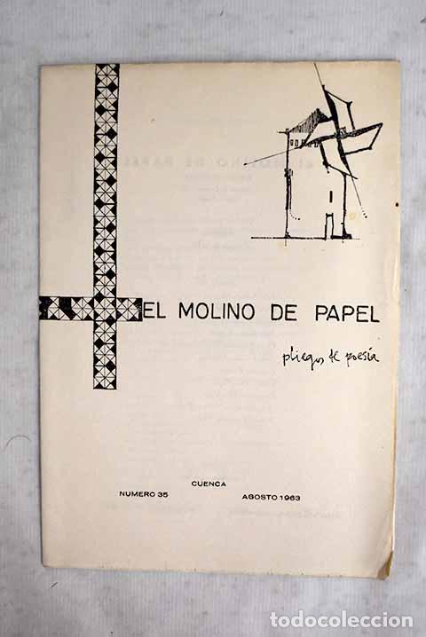 Livres: El molino de papel: pliegos de poes&iacute;a, n&uacute;mero 35