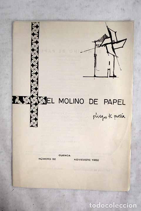 Livres: El molino de papel: pliegos de poes&iacute;a, n&uacute;mero 32