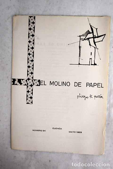 Livres: El molino de papel: pliegos de poes&iacute;a, n&uacute;mero 34