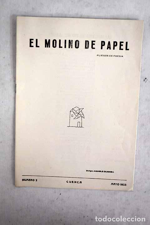 Livres: El molino de papel: pliegos de poes&iacute;a, n&uacute;mero 2