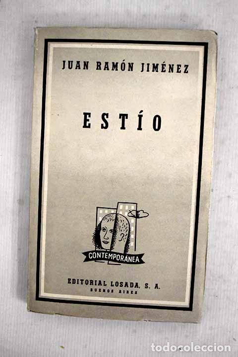 Libros: Estio: a punta de espina : 1915.- Jim&eacute;nez, Juan Ram&oacute;n - Foto 1