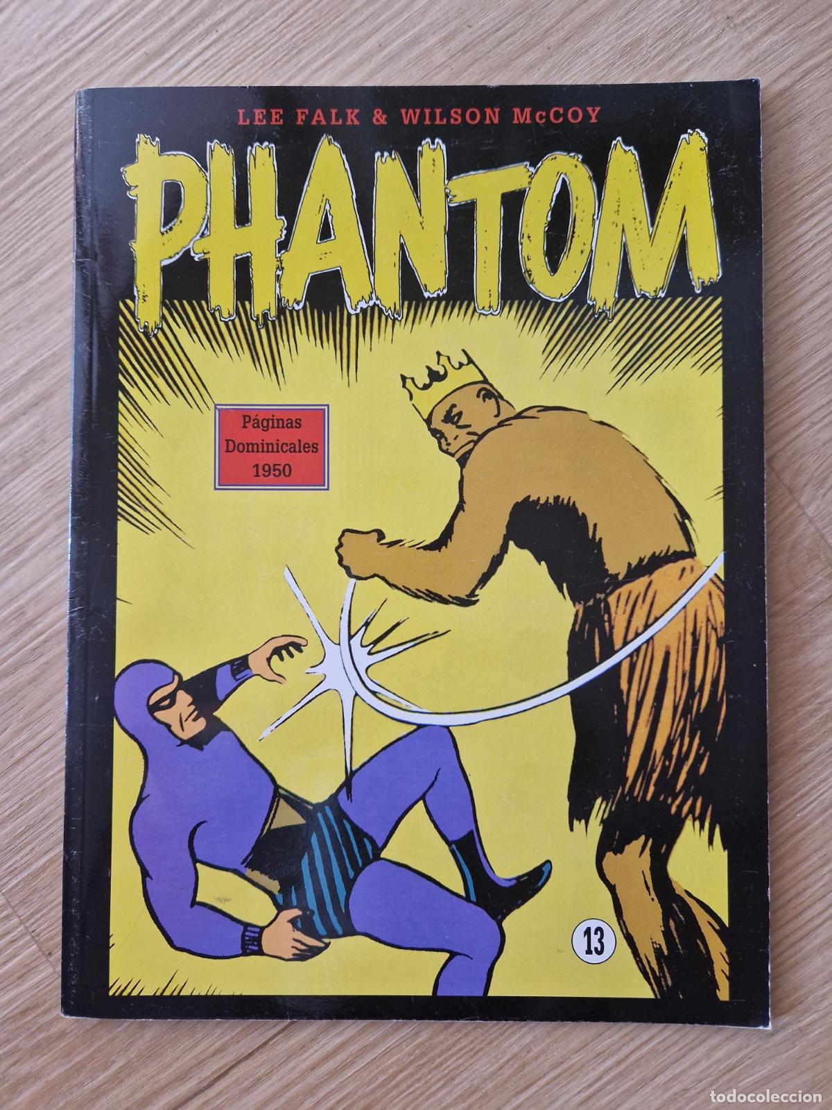 B&uuml;cher: Phantom. El hombre enmascarado. Dominical 13. P&aacute;ginas dominicales 1950 - Lee Falk, Wilson McCoy