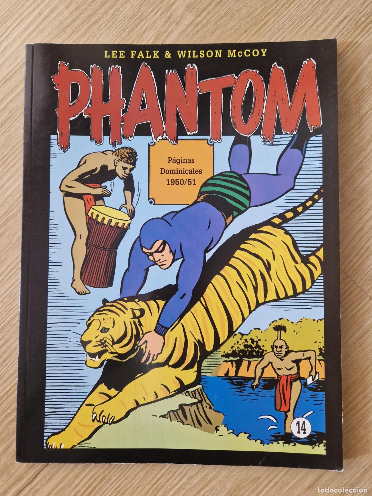 Libros: Phantom. El hombre enmascarado. Dominical 14. P&aacute;ginas dominicales 1950/51 - Lee Falk, Wilson McCoy
