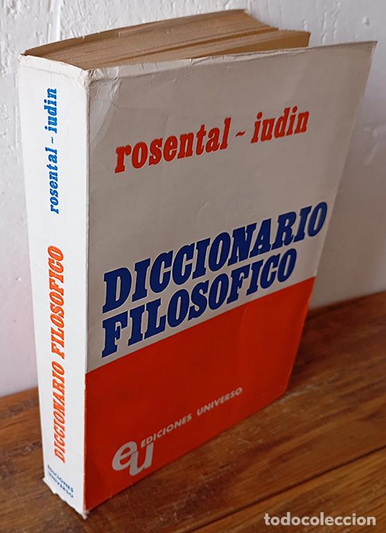 B&uuml;cher: DICCIONARIO FILOS&Oacute;FICO - ROSENTAL - IUDIN