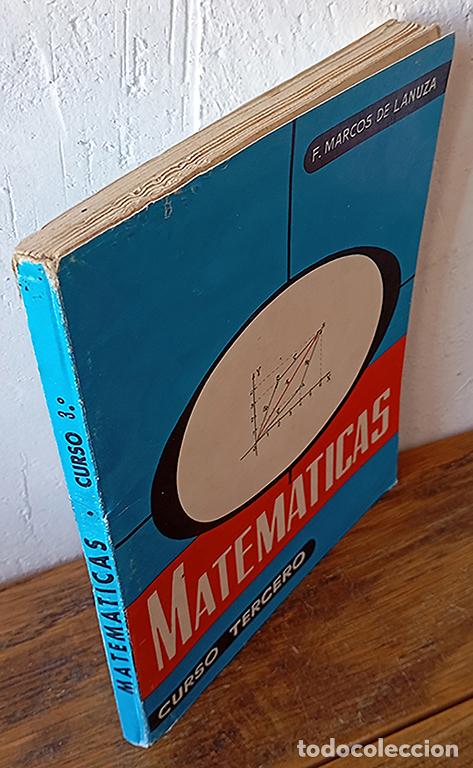 B&uuml;cher: MATEM&Aacute;TICAS, CURSO TERCERO (incluye programa) - F. MARCOS DE LANUZA