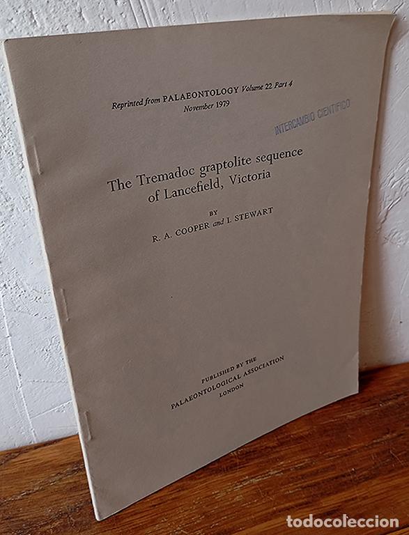 Libros: THE TREMADOC GRAPTOLITE SEQUENCE OF LANCEFIELD, VICTORIA. Paleontology, Volume 22 part 4. November 1