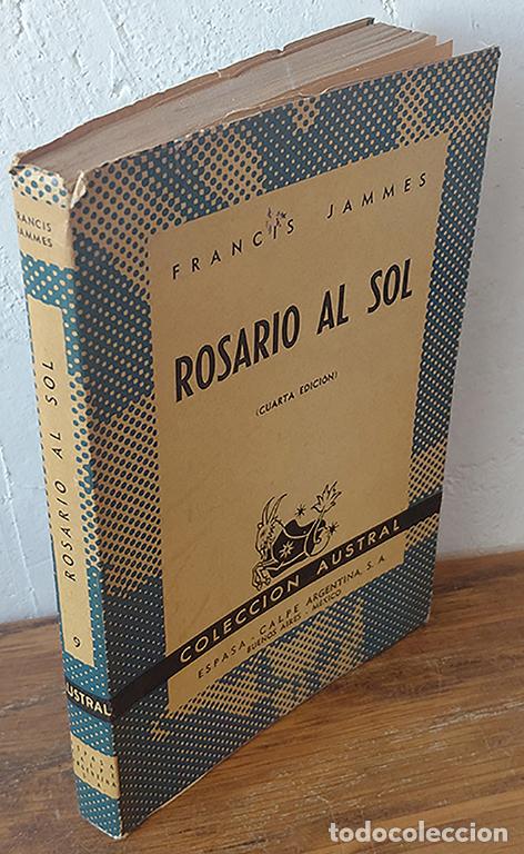 Libros: ROSARIO AL SOL - FRANCIS JAMMES