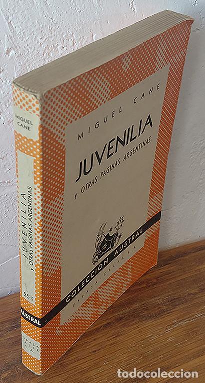 Libros: JUVENILIA y otras p&aacute;ginas argentinas - MIGUEL CANE