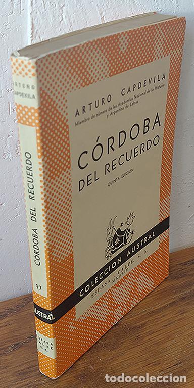 Libros: C&Oacute;RDOBA DEL RECUERDO - ARTURO CAPDEVILA