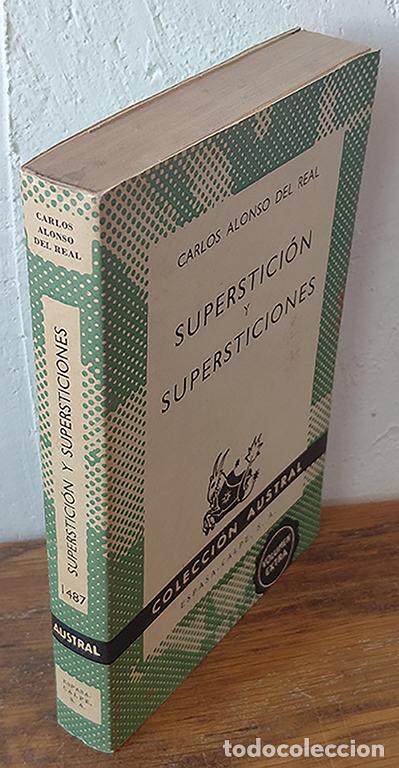 Libros: SUPERSTICI&Oacute;N Y SUPERSTICIONES - CARLOS ALONSO DEL REAL