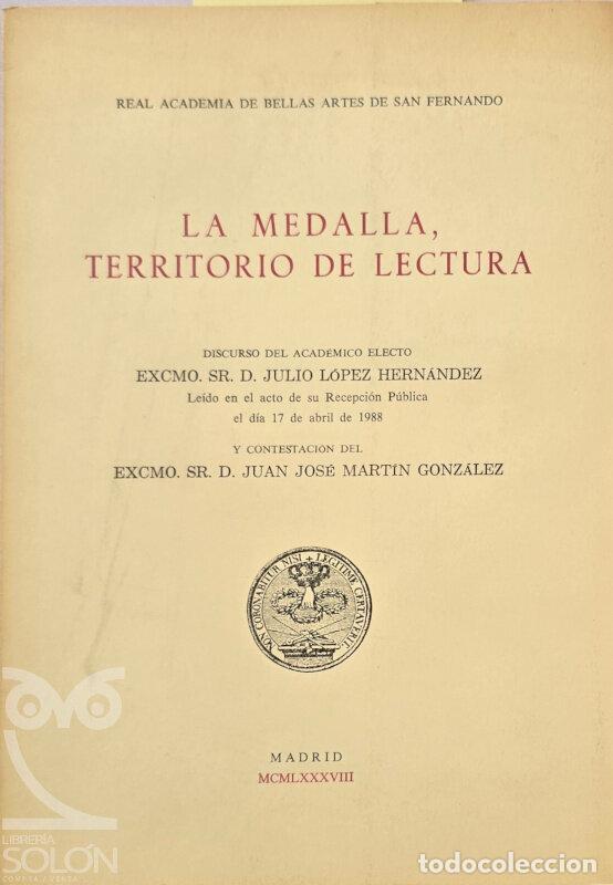 Livros em segunda m&atilde;o: La medalla, territorio de lectura - Julio L&oacute;pez Hern&aacute;ndez/Juan Jos&eacute; Mart&iacute;n Gonz&aacute;lez