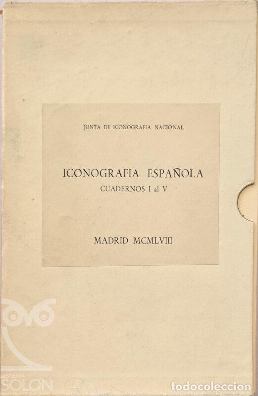Libros: Iconograf&iacute;a espa&ntilde;ola. Cuadernos I al V - Aa. Vv.