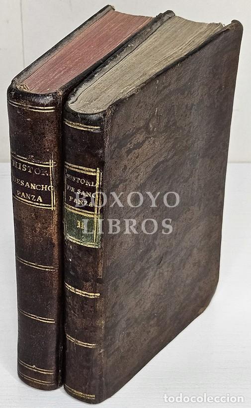 Libros: [GATELL, Pedro]/ [AN&Oacute;NIMO]. Historia del m&aacute;s famoso escudero Sancho Panza, desde la gloriosa muerte