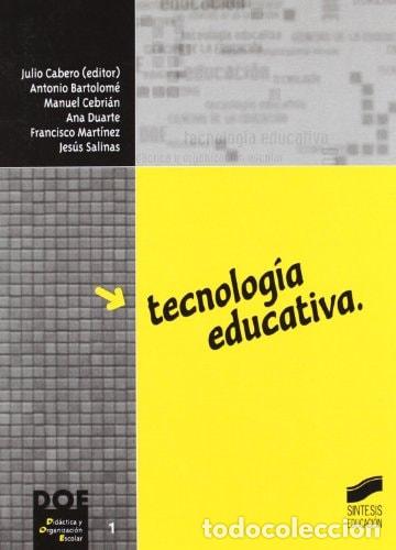Libros: Tecnolog&iacute;a educativa - Julio Cabero Almenara - Julio Cabero Almenara
