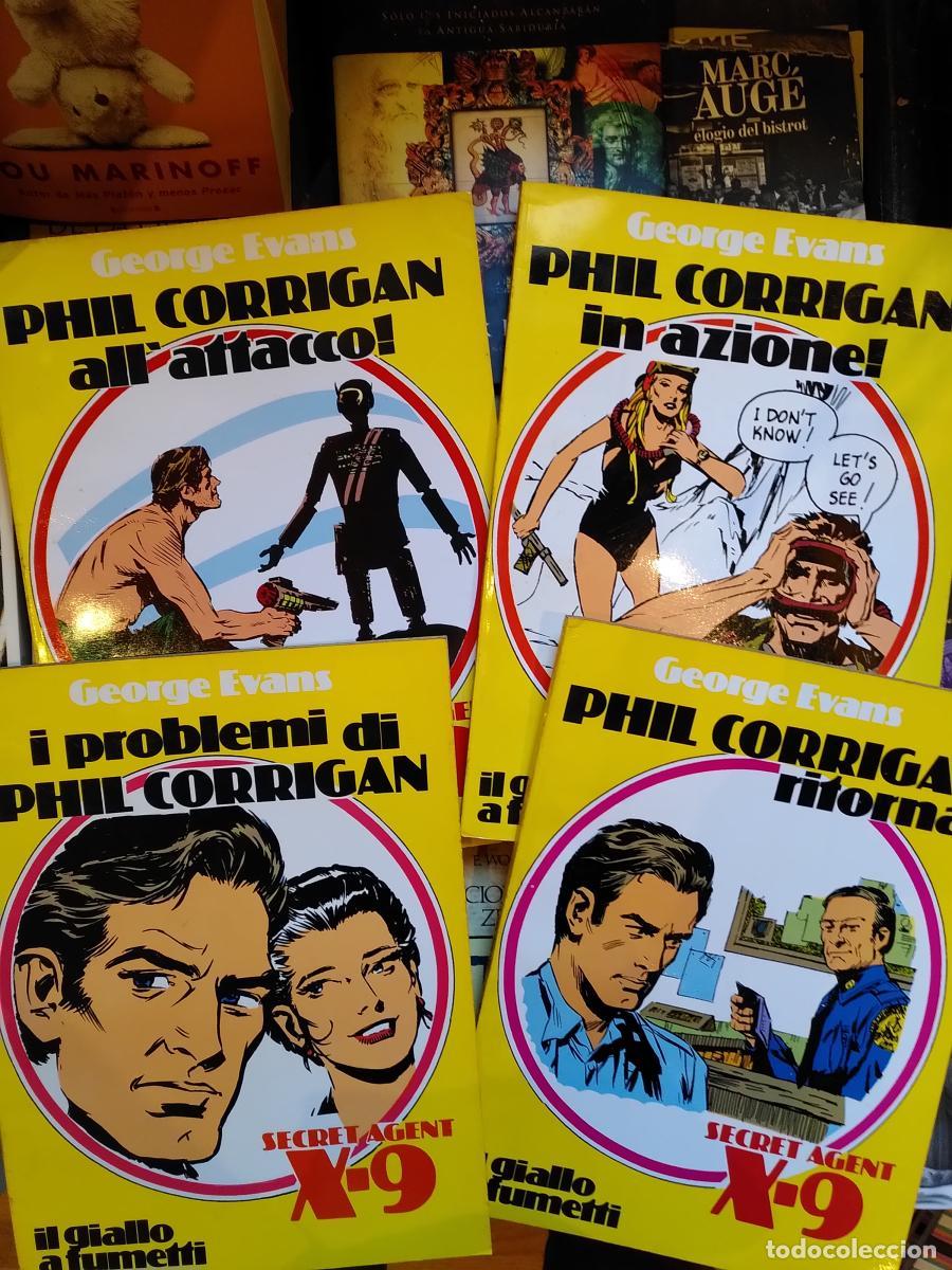 Libros: PHIL CORRIGAN, secret agent X-9. (4 n&uacute;meros en italiano), All'attacco / in azione / ritorna! / I prb